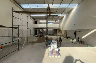 Galpão para alugar, 250 m² por r$ 8.975,00/mês - vila humaitá - santo andré/sp