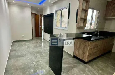 Cobertura com 2 dormitórios à venda, 74 m² por r$ 349.000 - jardim santo andré - santo andré/sp