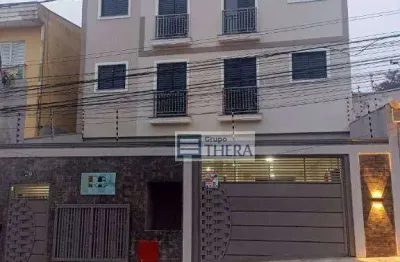 Cobertura com 2 dormitórios à venda, 88 m² por r$ 349.000 - vila luzita - santo andré/sp