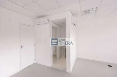 Sala para alugar, 33 m² por r$ 2.201,00/mês - vila homero thon - santo andré/sp