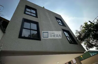 Apartamento com 2 dormitórios à venda, 40 m² por r$ 310.000,00 - vila homero thon - santo andré/sp