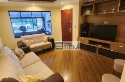 Sobrado com 3 dormitórios à venda, 180 m² por r$ 659.000,00 - vila américa - santo andré/sp