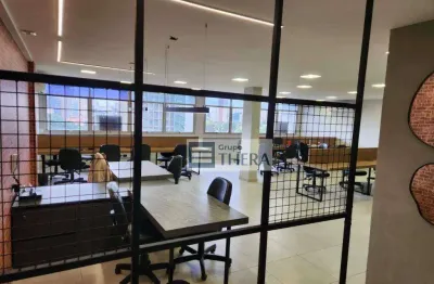 Sala para alugar, 120 m² por r$ 3.767,00/mês - vila bastos - santo andré/sp