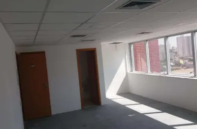Sala para alugar, 41 m² por r$ 2.300,00 - vila bastos - santo andré/sp