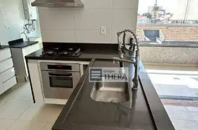 Apartamento com 3 dormitórios à venda, 85 m² por r$ 630.000,00 - campestre - santo andré/sp