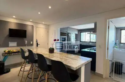 Apartamento com 5 dormitórios para alugar, 200 m² por r$ 11.725,00/mês - vila assunção - santo andré/sp