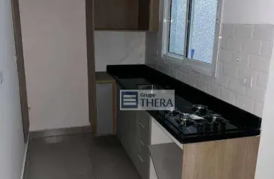 Apartamento com 2 dormitórios à venda, 42 m² por r$ 340.000 - vila pires - santo andré/sp