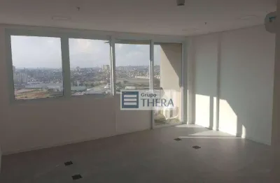 Sala para alugar, 33 m² por r$ 2.192,00/mês - vila homero thon - santo andré/sp