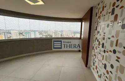 Cobertura com 3 dormitórios para alugar, 250 m² por r$ 12.153,00/mês - vila scarpelli - santo andré/sp