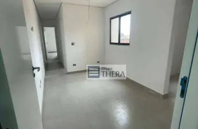 Apartamento com 2 dormitórios à venda, 48 m² por r$ 390.000 - vila são pedro - santo andré/sp