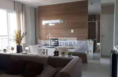 Apartamento com 3 dormitórios à venda, 57 m² por r$ 477.000 - vila valparaíso - santo andré/sp