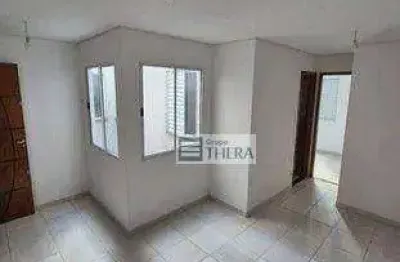 Cobertura com 2 dormitórios para alugar, 57 m² por r$ 2.630,00/mês - vila lutécia - santo andré/sp