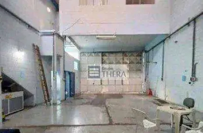 Galpão para alugar, 262 m² por r$ 9.900,00/mês - vila luzita - santo andré/sp