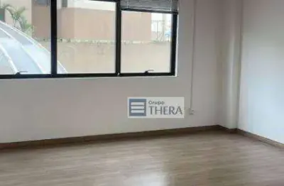 Sala para alugar, 39 m² por r$ 2.340,00/mês - paraíso - santo andré/sp