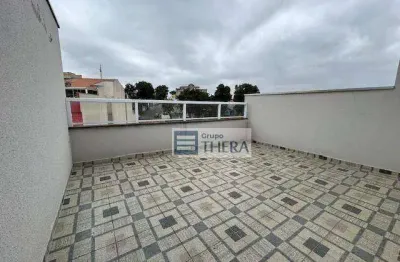 Cobertura com 2 dormitórios à venda, 108 m² por r$ 430.000,00 - jardim progresso - santo andré/sp