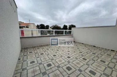 Cobertura com 2 dormitórios à venda, 108 m² por r$ 420.000,00 - jardim progresso - santo andré/sp