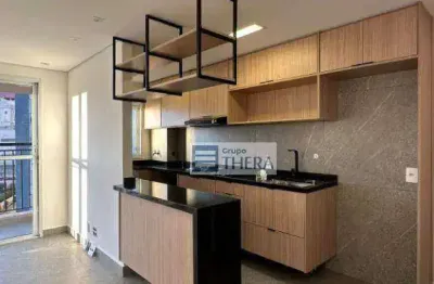 Apartamento com 2 dormitórios para alugar, 50 m² por r$ 3.300,00/mês - campestre - santo andré/sp
