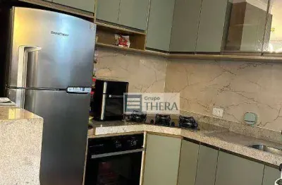 Apartamento com 2 dormitórios à venda, 45 m² por r$ 360.000 - parque erasmo assunção - santo andré/sp