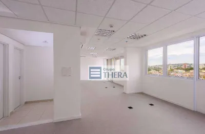 Sala para alugar, 66 m² por r$ 4.344/mês - vila homero thon - santo andré/sp