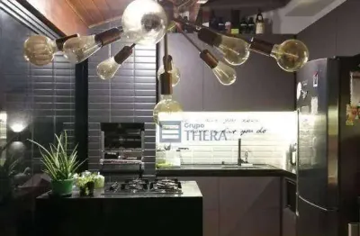 Cobertura com 2 dormitórios à venda, 100 m² por r$ 790.000,00 - vila bastos - santo andré/sp