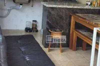 Cobertura com 2 dormitórios para alugar, 84 m² por r$ 2.790/mês - vila humaitá - santo andré/sp