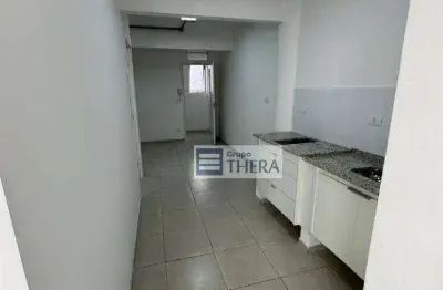 Apartamento com 1 dormitório para alugar, 42 m² por R$ 1.890,00/mês - Centro - Santo André/SP
