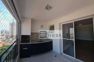 Apartamento com 3 dormitórios para alugar, 96 m² por R$ 5.365,00/mês - Parque Bandeirante - Santo André/SP