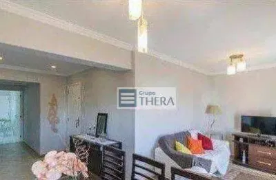 Apartamento com 2 dormitórios para alugar, 94 m² por R$ 4.372,25/mês - Vila Gilda - Santo André/SP