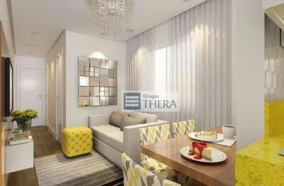 Apartamento com 2 dormitórios à venda, 47 m² por R$ 309.000 - Vila Guarani - Santo André/SP