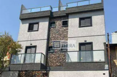 Cobertura com 2 dormitórios à venda, 88 m² por R$ 585.000,00 - Utinga - Santo André/SP