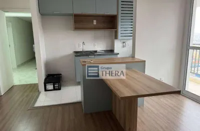 Apartamento com 2 dormitórios para alugar, 59 m² por R$ 3.485,48/mês - Vila Metalúrgica - Santo André/SP