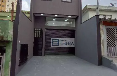 Salão para alugar, 108 m² por R$ 5.500,00/mês - Vila Alto de Santo André - Santo André/SP