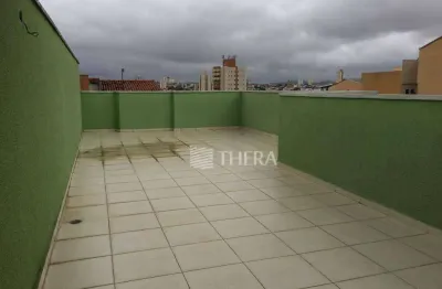 Cobertura à venda, 100 m² por r$ 400.000,00 - vila camilópolis - santo andré/sp
