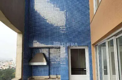 Apartamento duplex com 3 dormitórios à venda, 320 m² por r$ 2.900.000,00 - vila assunção - santo andré/sp
