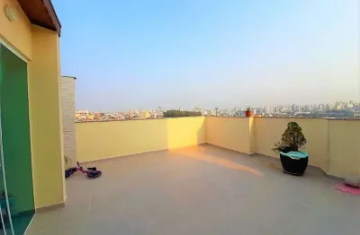 Cobertura com 4 dormitórios para alugar, 150 m² por r$ 5.420,00/mês - vila metalúrgica - santo andré/sp