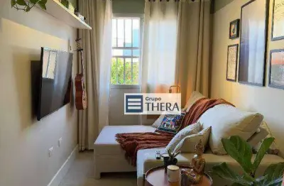 Apartamento com 2 dormitórios para alugar, 58 m² por r$ 3.524,00/mês - vila valparaíso - santo andré/sp