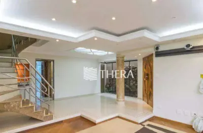 Sobrado com 3 dormitórios para alugar, 245 m² por r$ 7.750,00/mês - bairro jardim - santo andré/sp