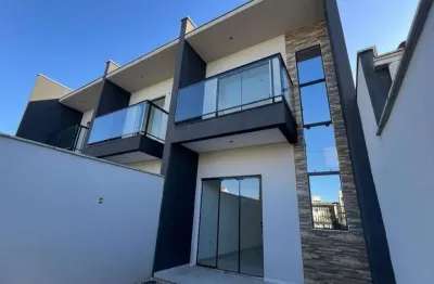 Sobrado geminado no praia da enseada com 3 quartos para venda, 87 m²