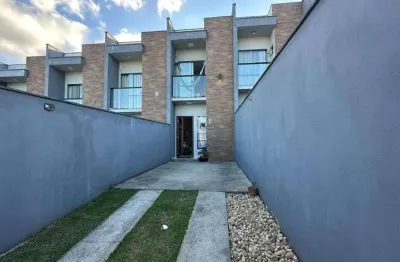 Sobrado geminado no costa e silva com 2 quartos para venda, 0 m²