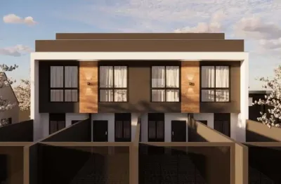 Sobrado geminado no aventureiro com 2 quartos para venda, 58 m²