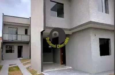 Sobrado de 58m² com 2 quartos à venda por r$ 390.000 no bairro tatuquara, curiti