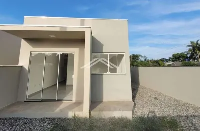 Casa com 2 dormitórios à venda, 50 m² por r$ 250.000,00 - itamar - itapoá/sc