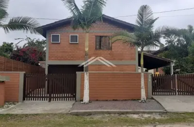 Sobrado com 4 dormitórios à venda, 214 m² por r$ 850.000,00 - praia das palmeiras - itapoá/sc