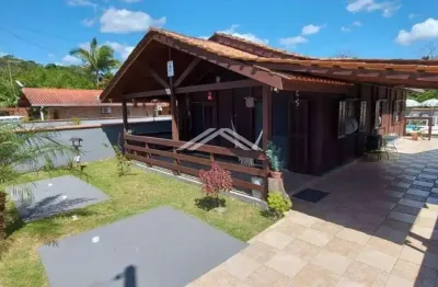 Casa com 3 dormitórios à venda, 129 m² por r$ 550.000,00 - bamerindus - itapoá/sc
