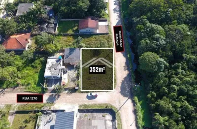 Terreno para alugar, 352 m² por r$ 800,00/mês - jardim verdes mares de itapoá - itapoá sc