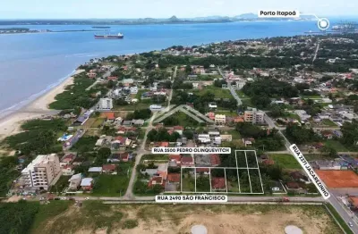 Área para venda localizado no balneário parque ii, pontal do norte - itapoá