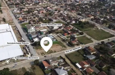 Terreno para locação por r$ 2.550,00, localizado no residencial príncipe - itapoá sc
