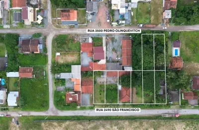 Área para venda localizado no balneário parque ii, pontal do norte - itapoá