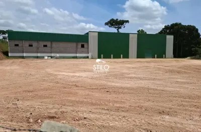 Barracão em campo largo de 1470m² com 8000m² de área em zona industrial 2