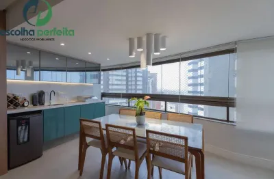 Apartamento de luxo com 3 suítes em patamares, salvador-ba: 156m² e 3 vagas de garagem!
